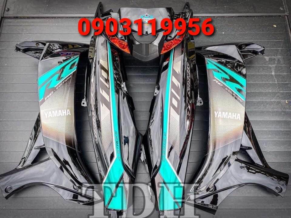 Tem rời sirius đen rc phối xanh