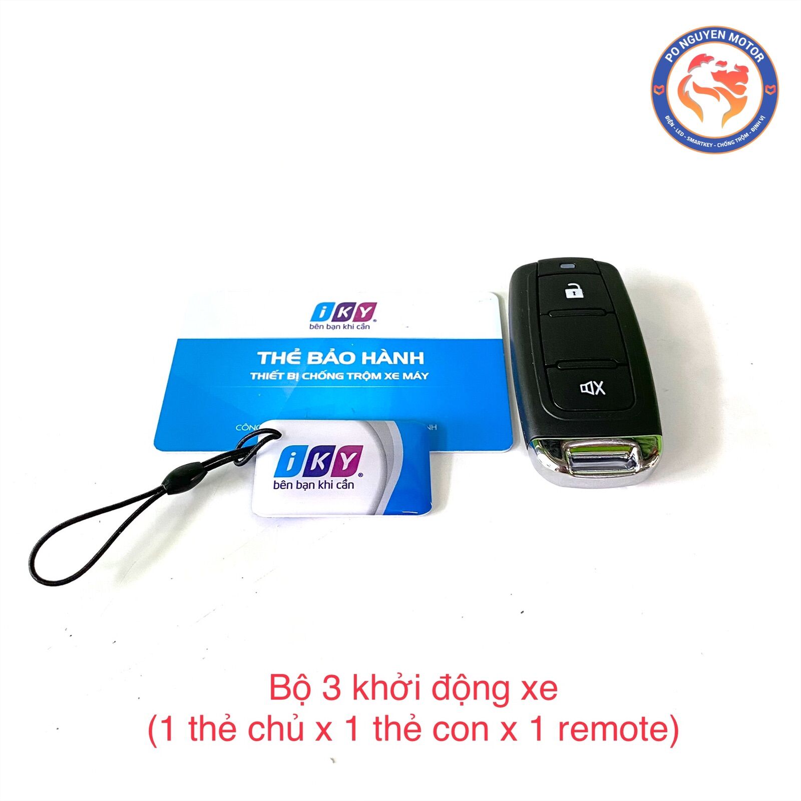 [HCM]KHÓA CHỐNG TRỘM XE MÁY IKY FOUND