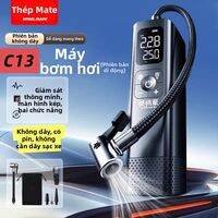 Steelmate | Bơm Hơi Ô Tô Không Dây Tự Ngắt Đa Năng Di Động
