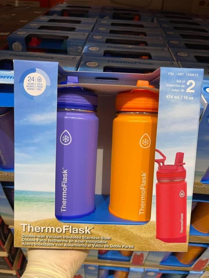 [HCM]  Bình nước Thermoflask Kids 474ml hàng USA