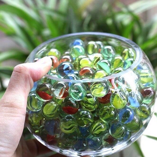 Combo 20 viên bi ve trang trí bể cá