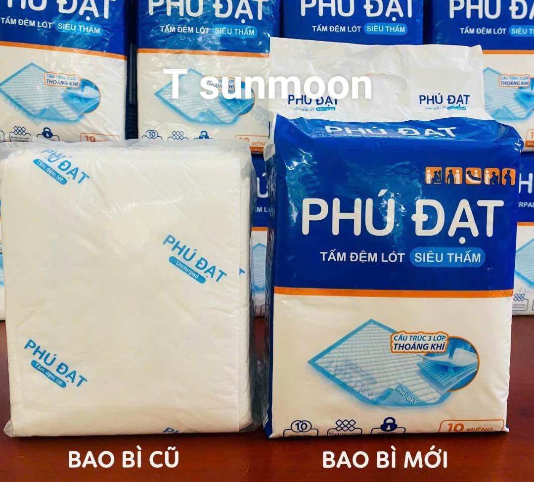 Tã già Phú Đạt ML10 XL10 miếng, Bỉm già PHÚ ĐẠT, bỉm trần Phú Đạt. Bỉm Phú Đạt, Tã Phú Đạt (LẺ 1 GÓI)