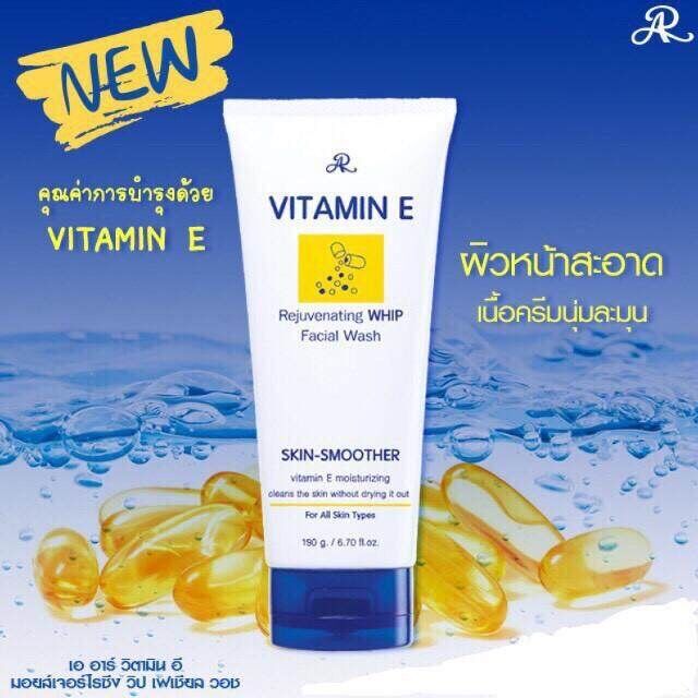 Sữa rửa mặt Aron vitamin E Thái lan