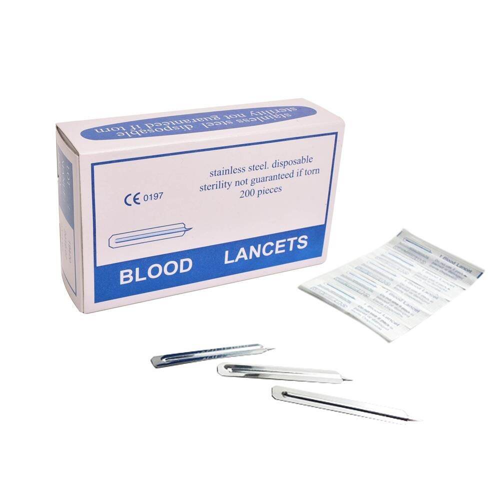 5 Kim Chích Mụn, Máu Blood Lancet không kèm hộp tách từ hộp 200 cái