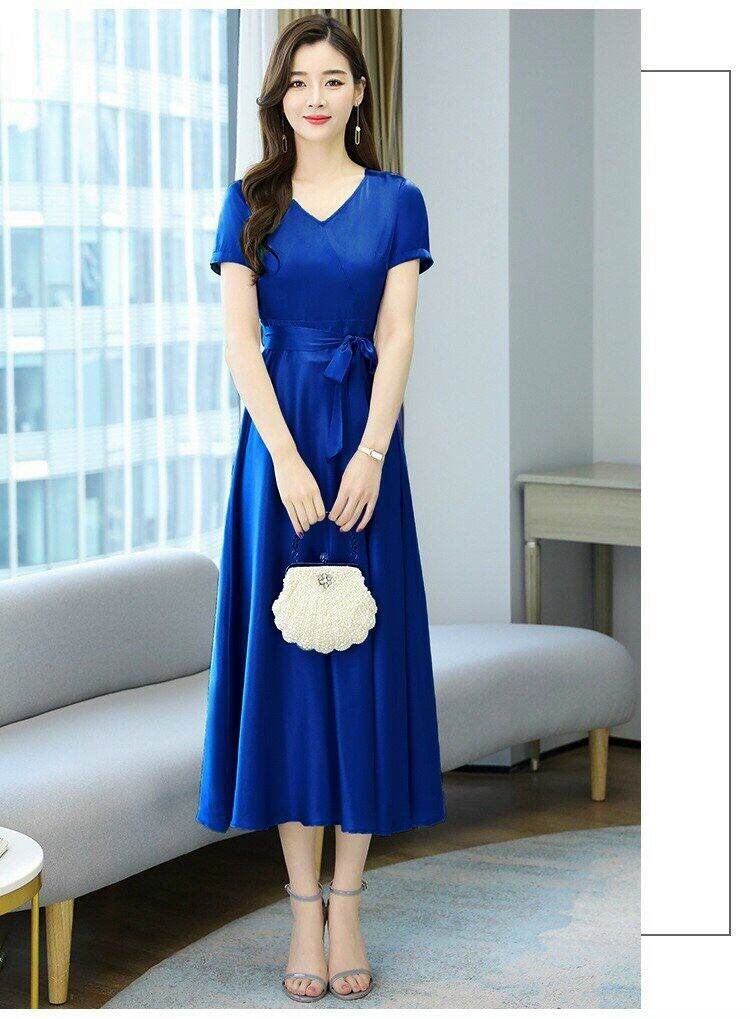 ĐẦM XÒE CỘT EO PHONG CÁCH THỜI TRANG MỚI