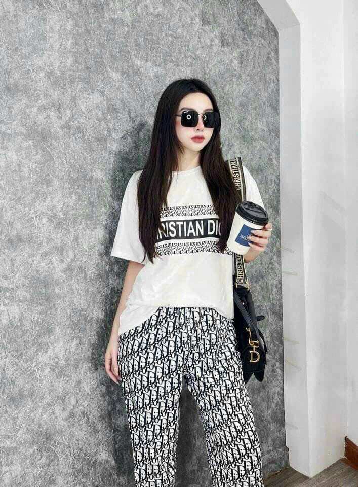 BỘ DÀI COTTON PHỐI 3D CAO CẤP