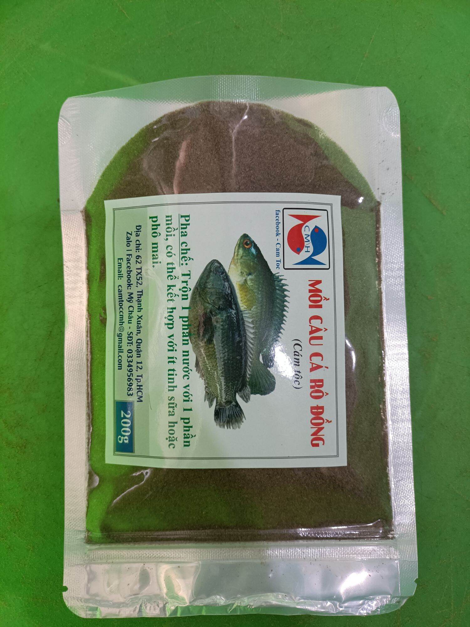 Mồi câu cá rô đồng 200gr