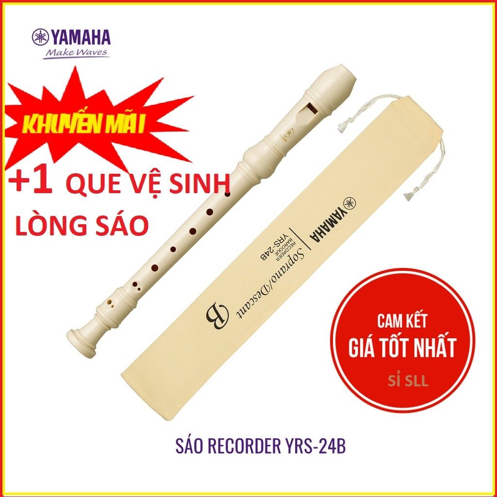 [giá sỉ] Sáo dọc Recorder Yamaha YRS-24B - freeship 2023