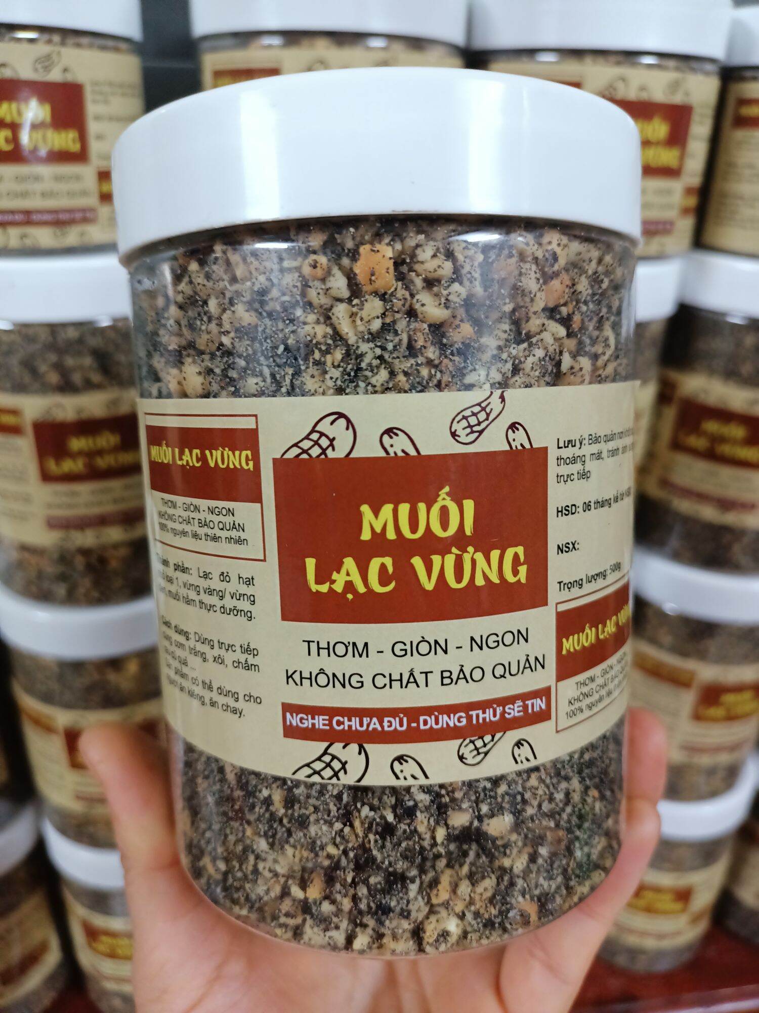 1kg muối lạc vừng thơm ngon