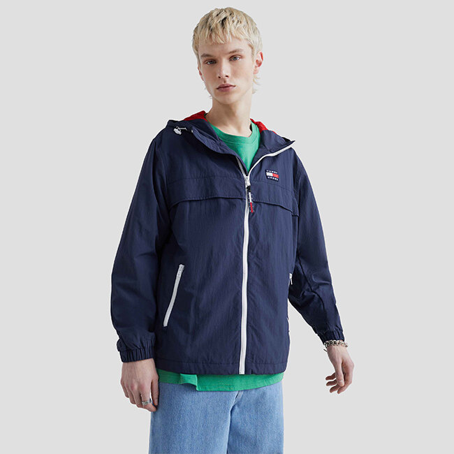 Tommy hilfiger - áo khoác nam tay dài tjm chicago windbreaker dm0dm13340c87