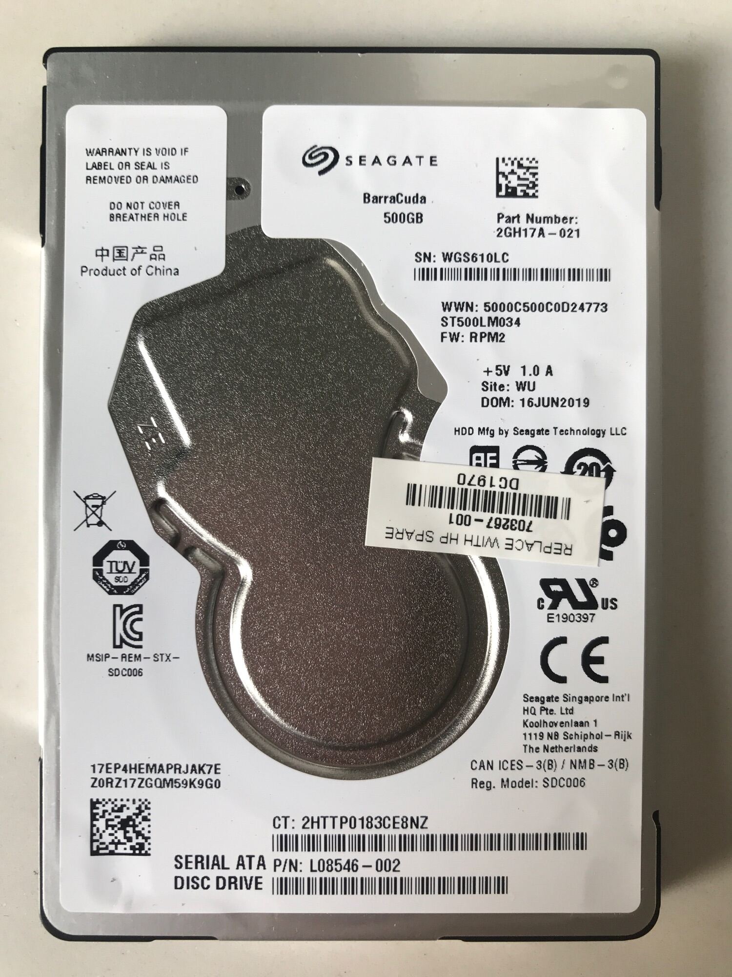 Ổ cứng HDD 500GB 2.5 inch Laptop
