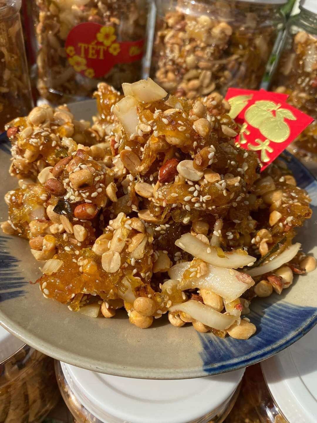 Khóm ngào dừa non 500g