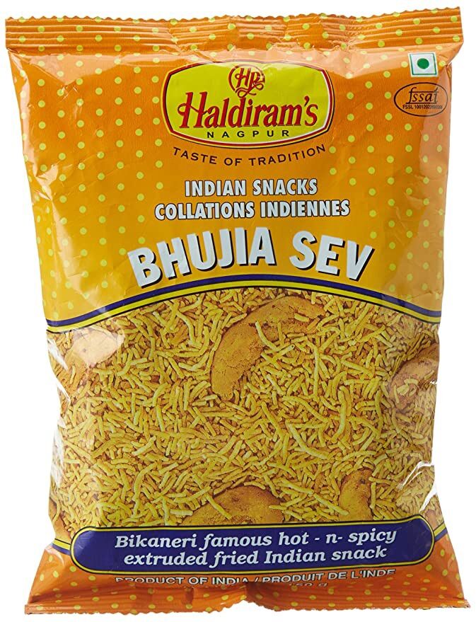 Indian Snacks Bhujia Sev