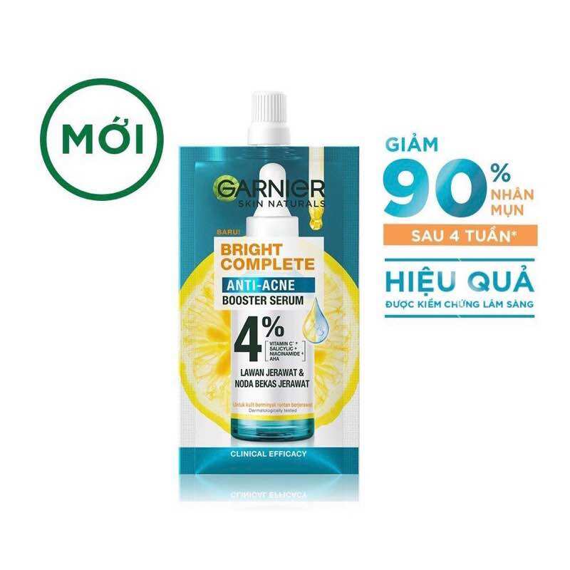 [15ml] Kem dưỡng da ngày làm sáng da Garnier Bright Complete