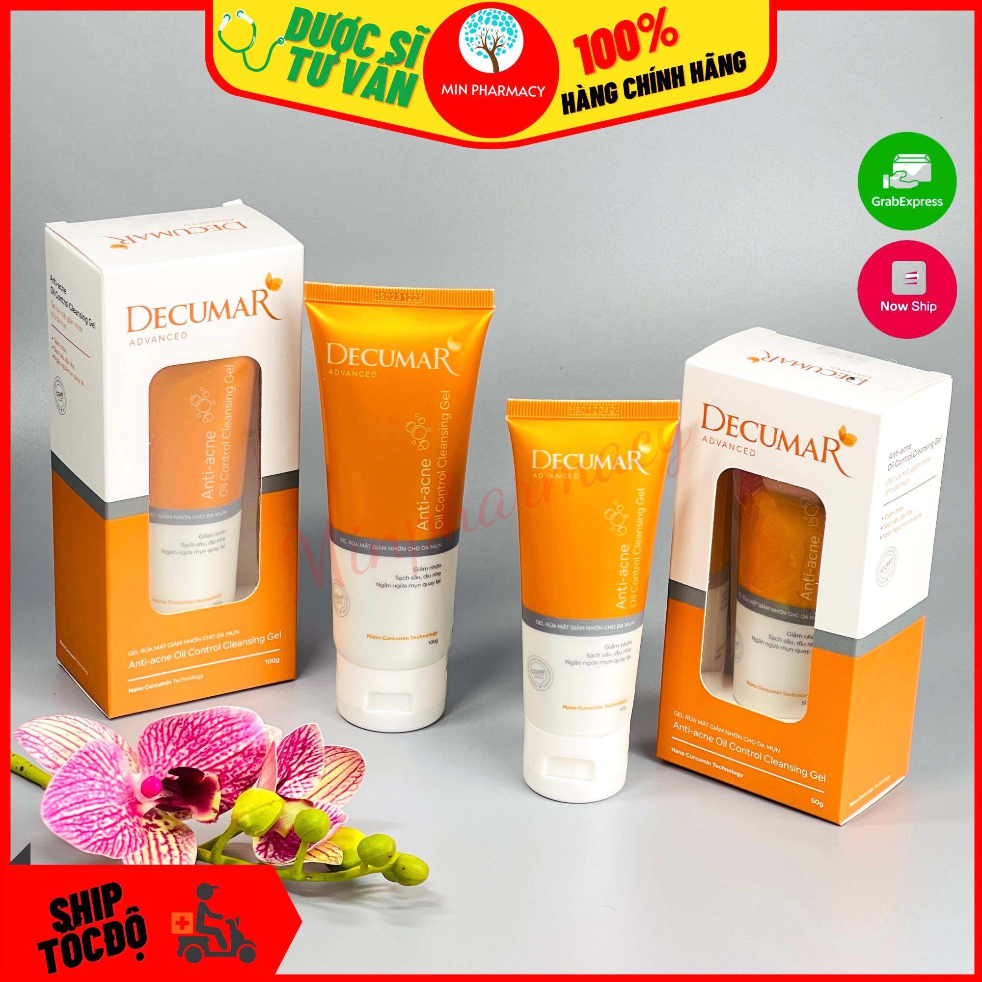 Gel Rửa mặt Giảm nhờn DECUMAR ADVANCED - Minpharmacy