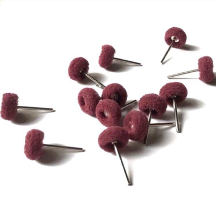 Chổi đánh bóng bằng sợi rối 25mm cán 3mm