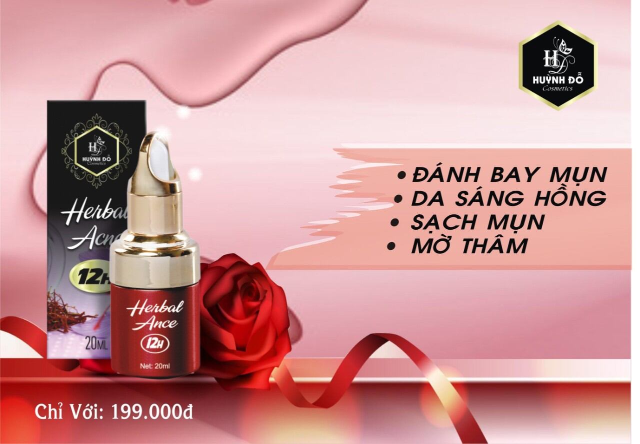 chấm mụn 12h huỳnh đỗ
