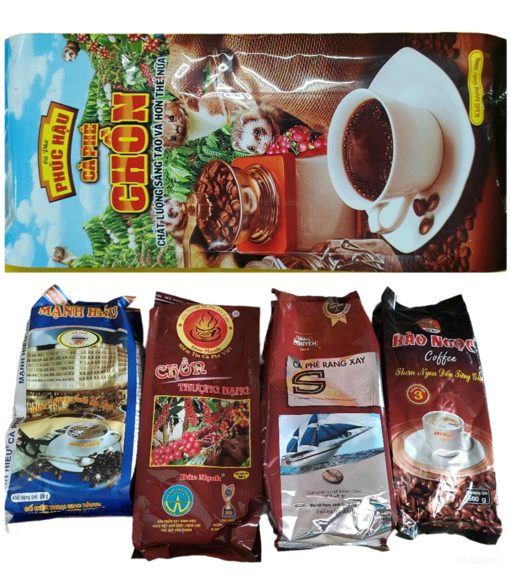 Combo 5 gói Cafe trộn số 3