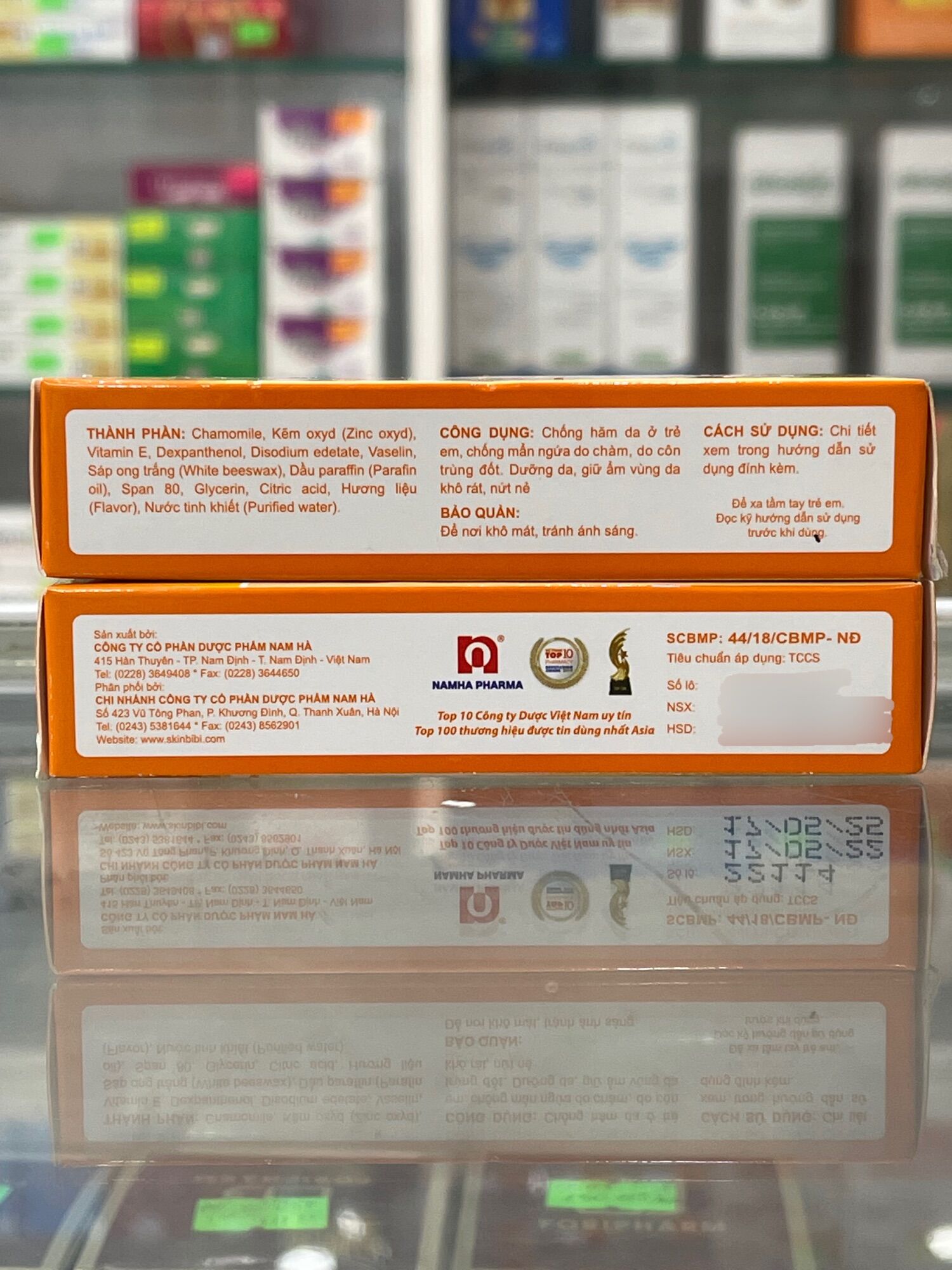 Kem bôi da trẻ em SKiNBiBi (10g/tube)