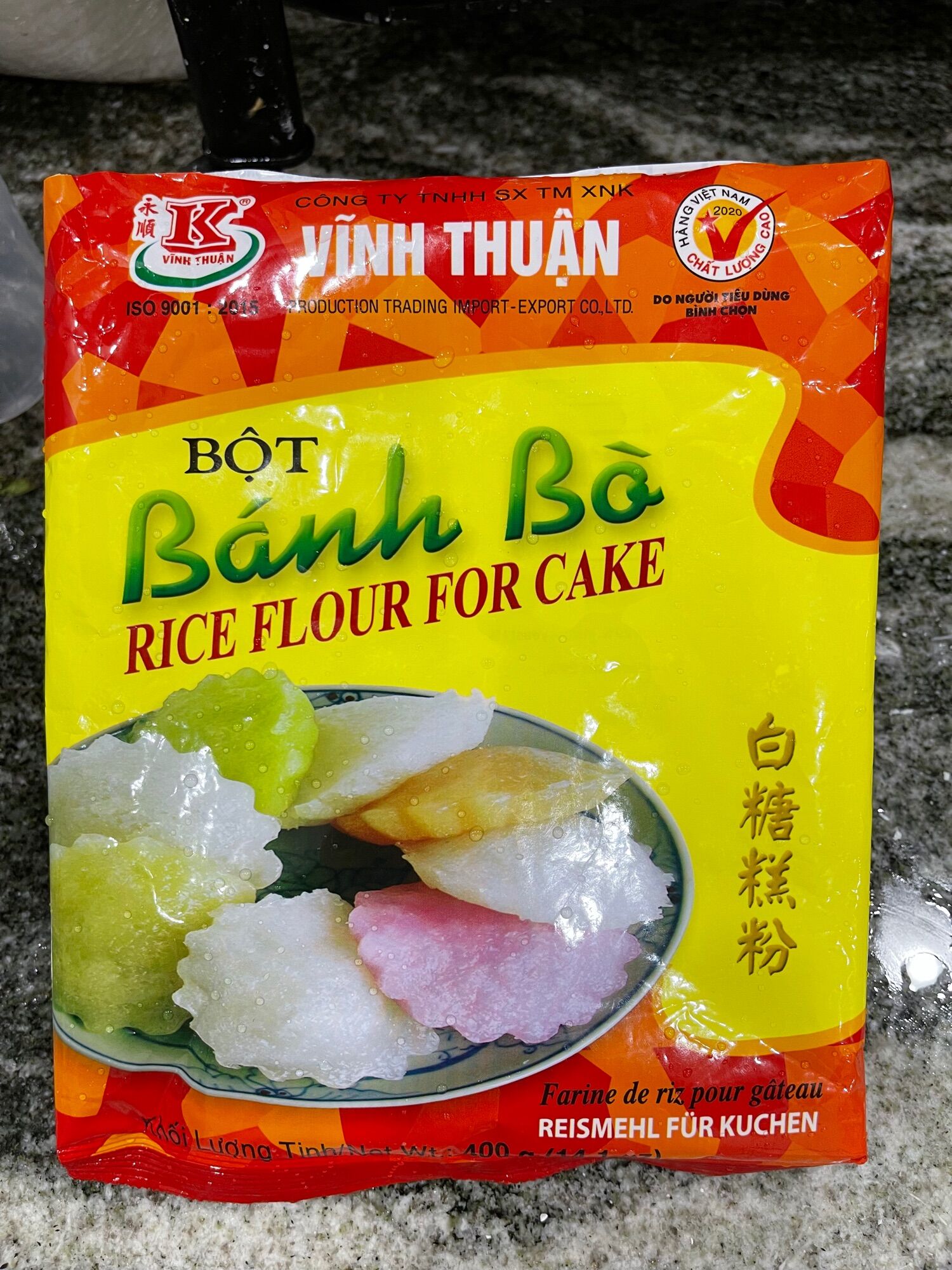 400gr Bột bánh bò Vĩnh Thuận
