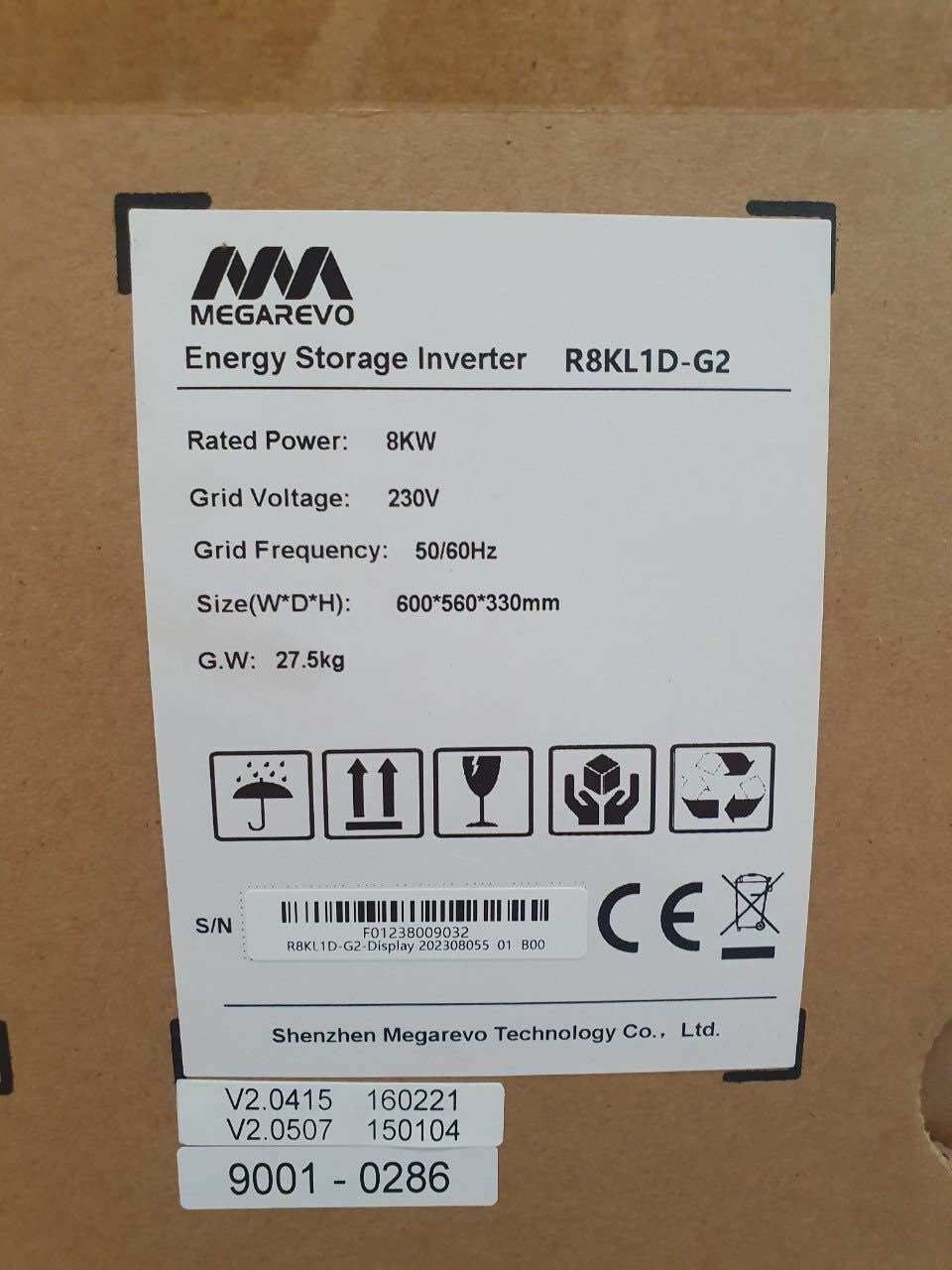 INVERTER HYBRID MEGAREVO 8KW-G2