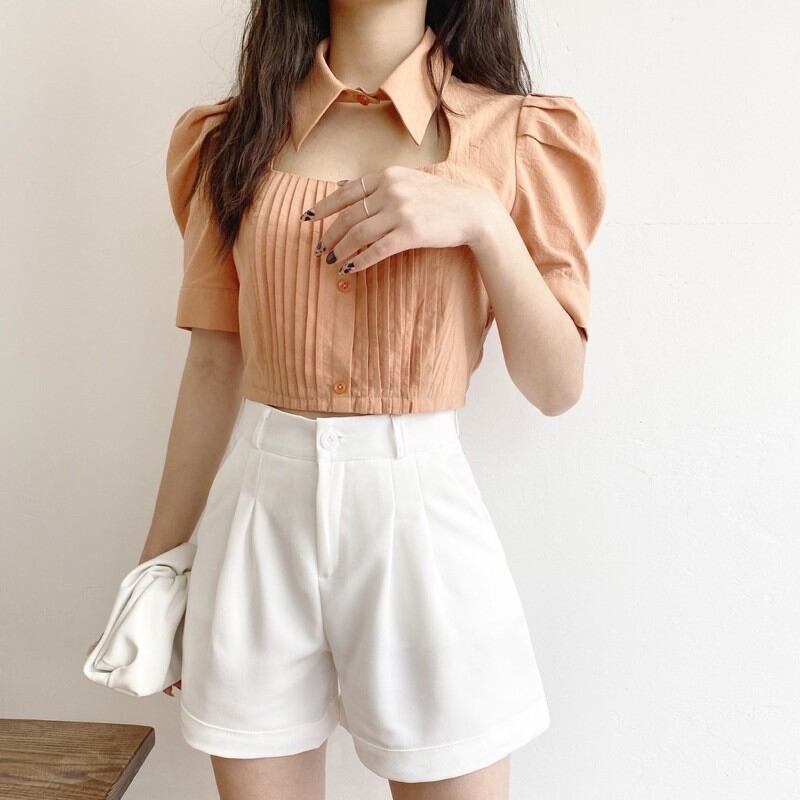 QUẦN SHORTS GẬP GẦU MÙA HÈ SIÊU ĐẸP.