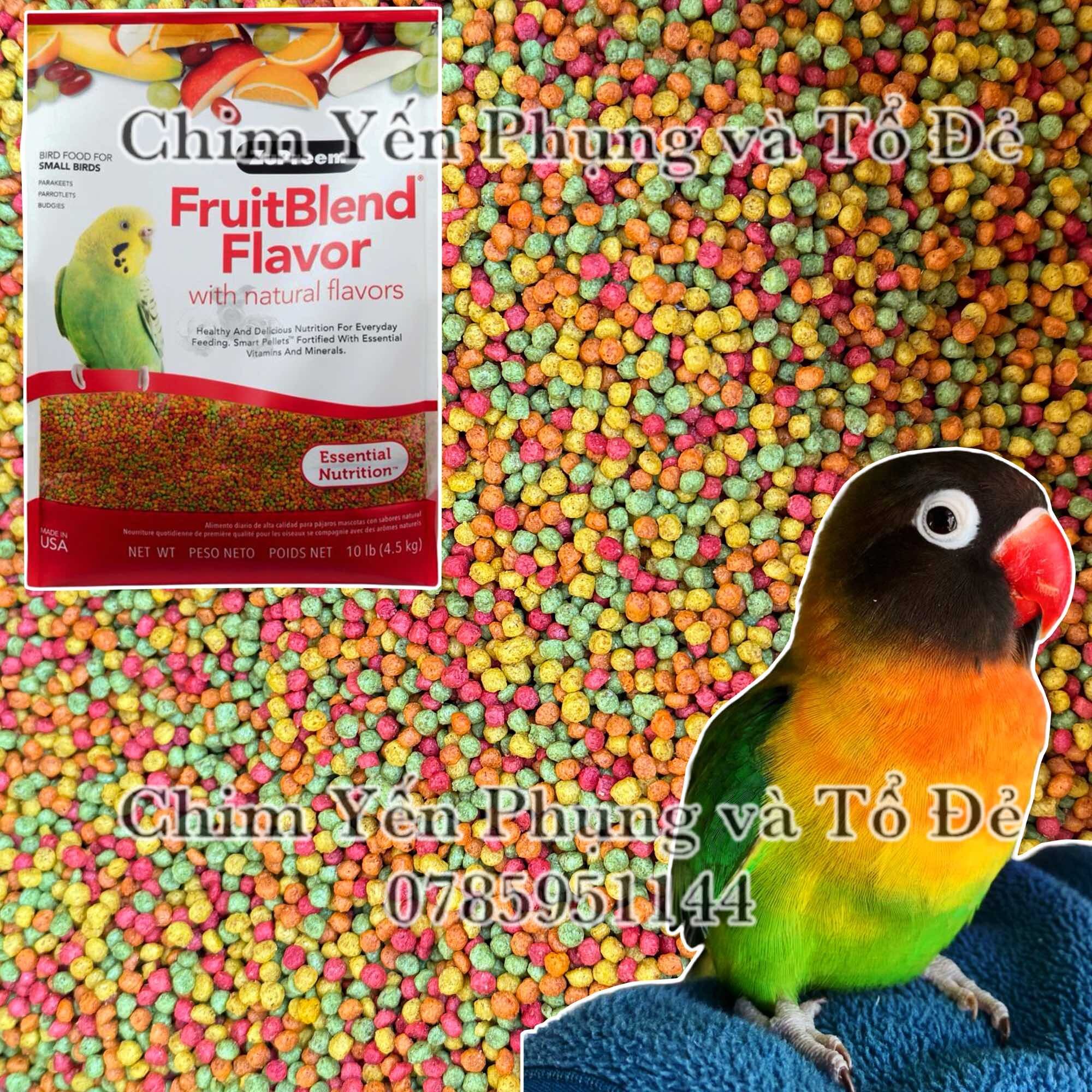 100g Zupreem hạt tròn cho Vẹt nhỏ: Yến Phụng • Cockatiel • Lovebird... (chiếc lẻ)