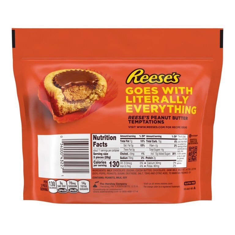 REESE’S Chocolate Cup nhân Đậu phộng 297g