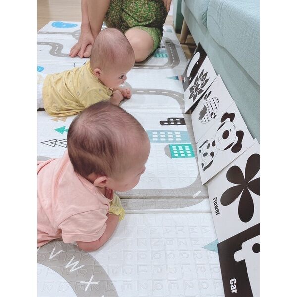 Bộ thẻ Flashcard đen trắng kích thích thị giác cho bé