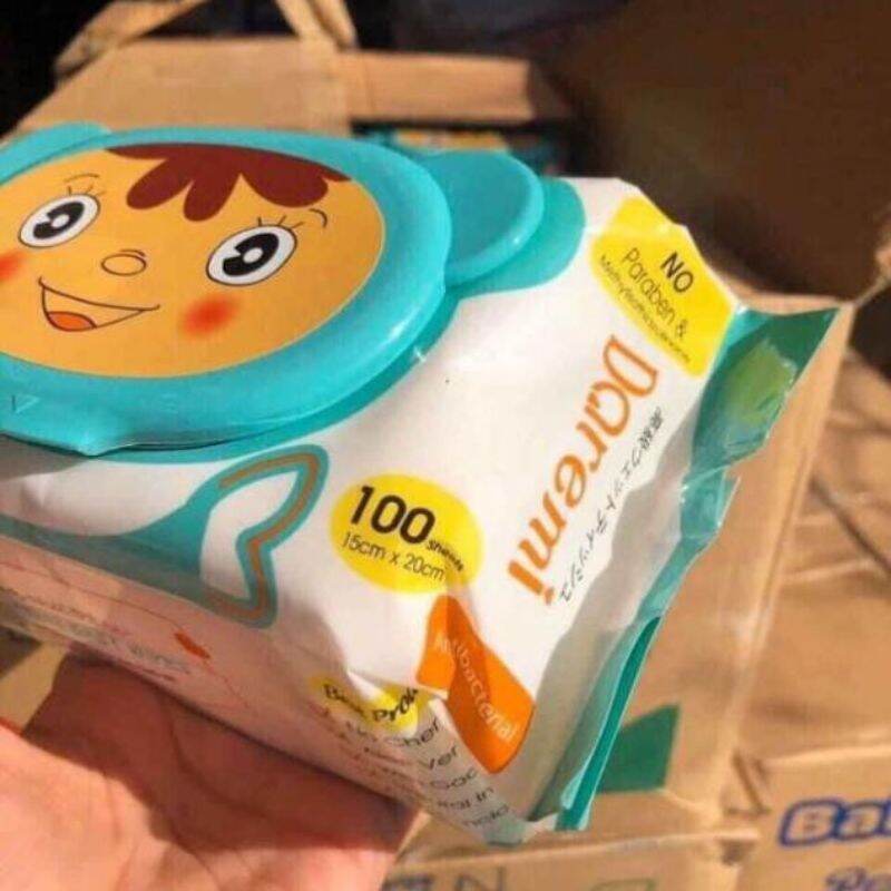 Khăn Ướt Doremi Cao Cấp (100 tờ )