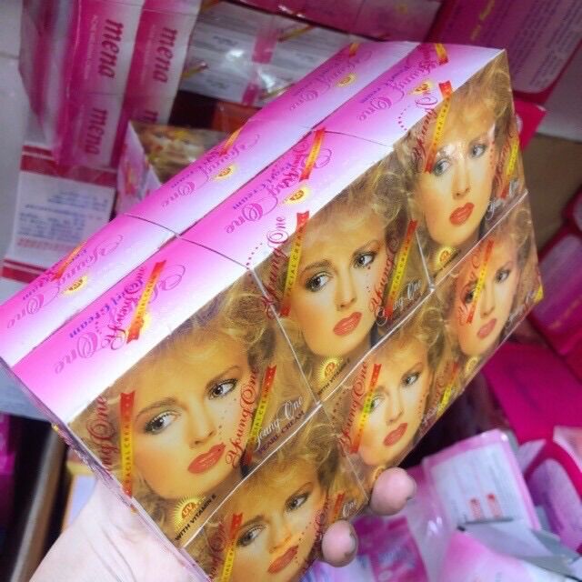 kem cô gái tóc xù Young One Thái Lan
