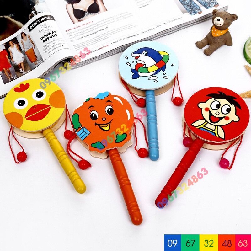 Trống xúc xắc cho bé