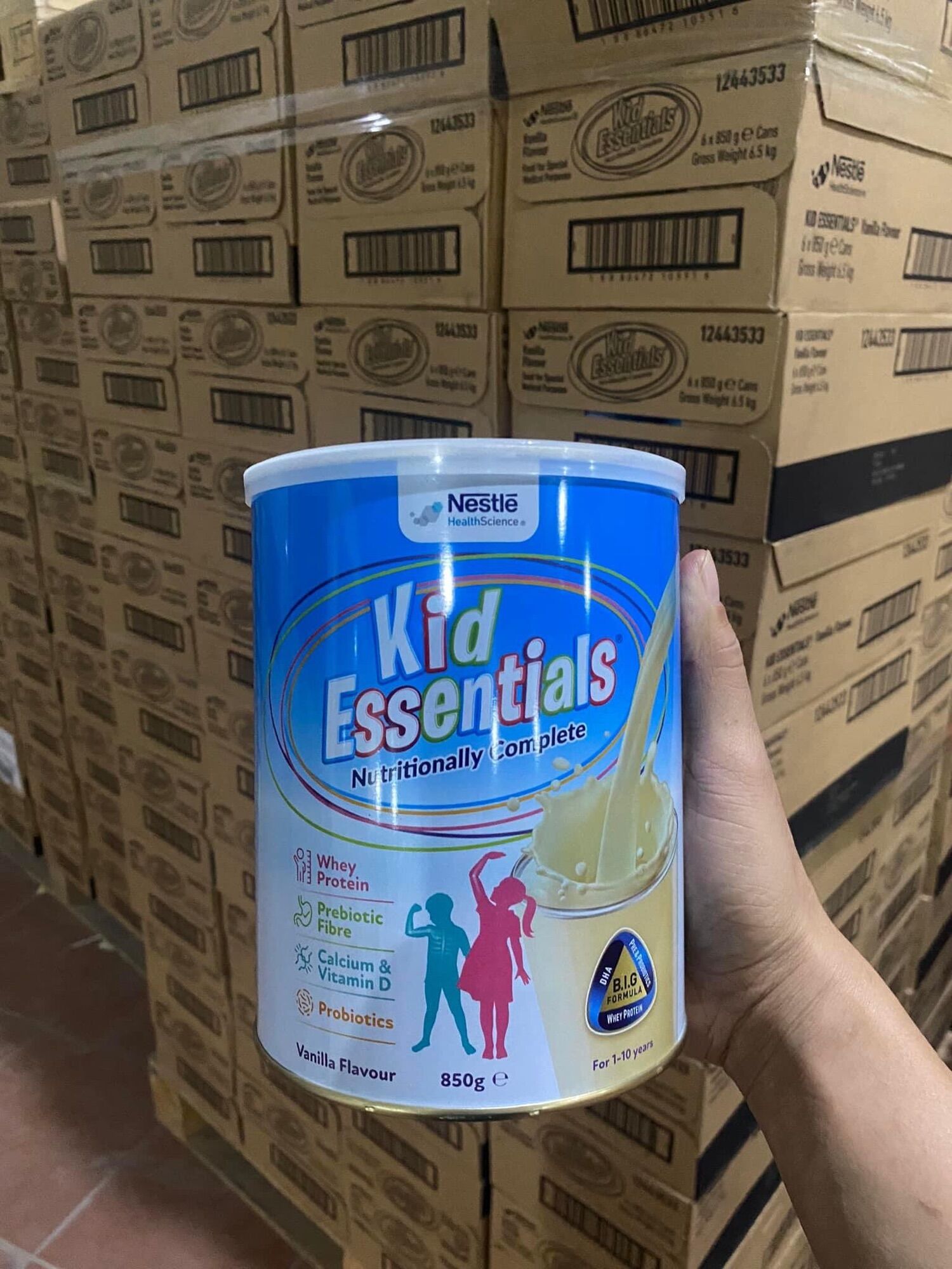 Sữa kid essentials úc 850gr