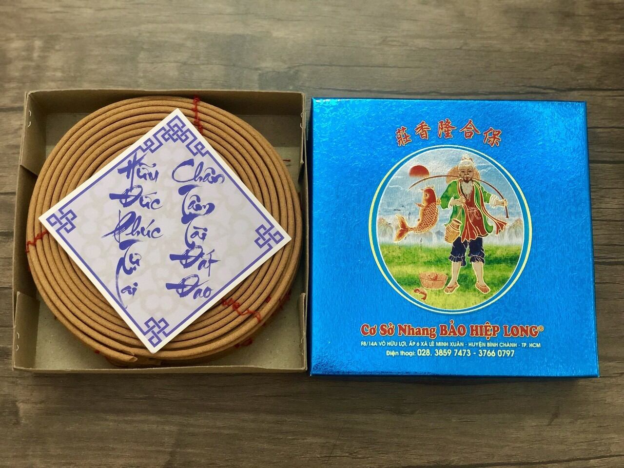 Nhang khoanh ông câu 24h hương lài mới