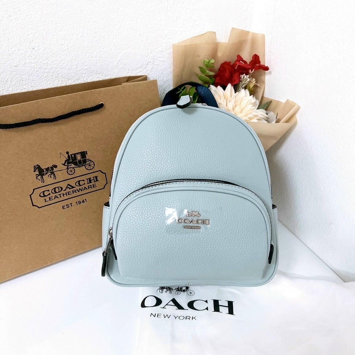📛RẺ VÔ ĐỊCH📛BALO COA*CH MINI COURT BACKPACK NỮ