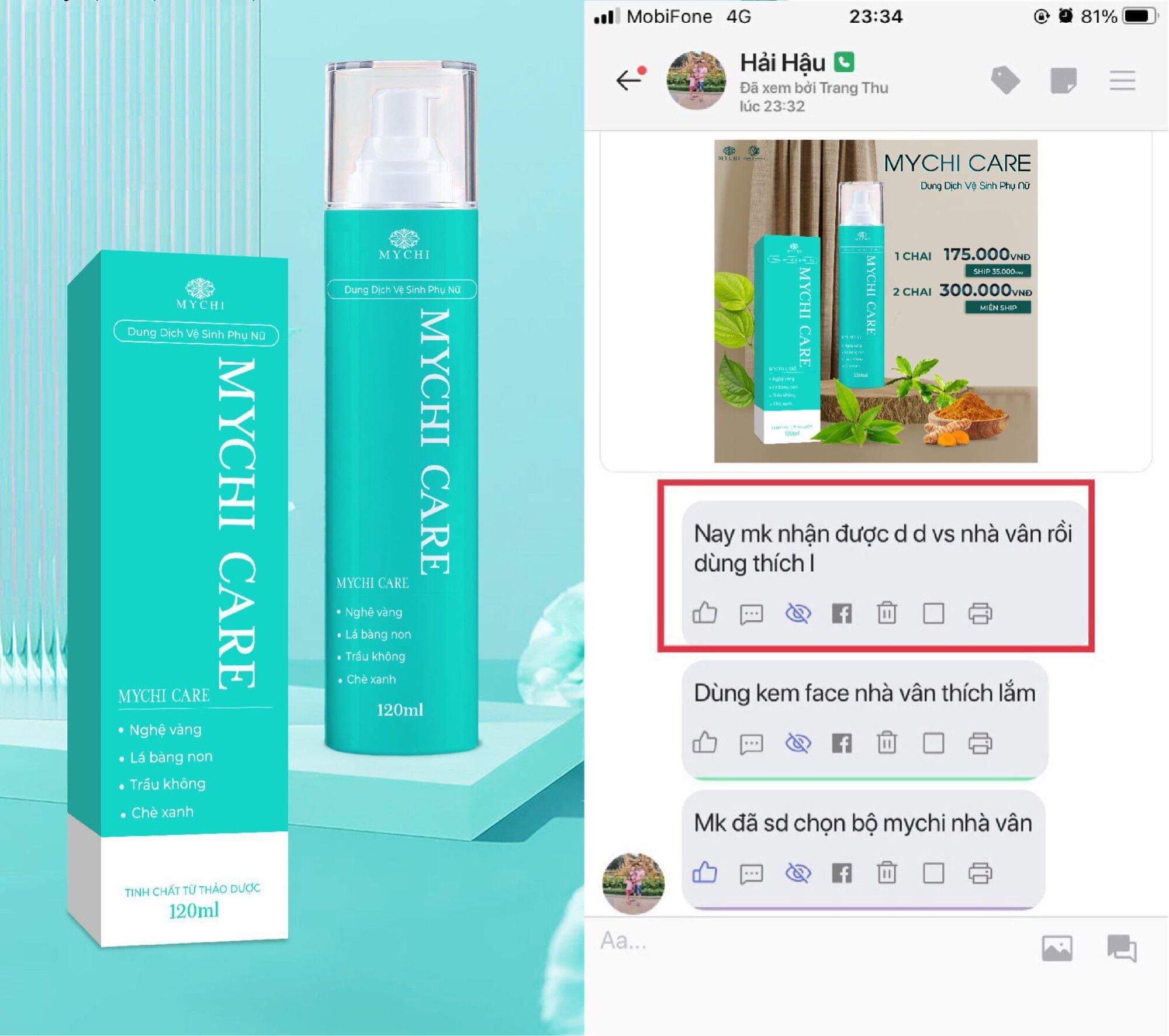 Dung Dịch Vệ Sinh Thảo Mộc 37