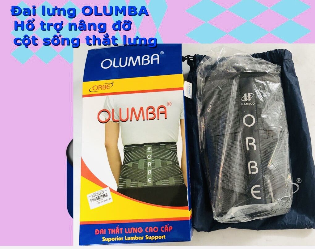 Premium lumbar belt Orbe Olumba spine support for back pain