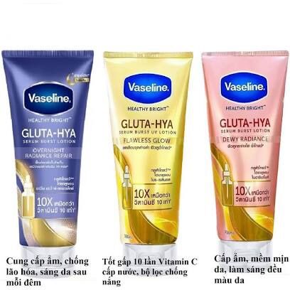 [Vaseline] Sữa Dưỡng Thể Trắng Da Chống Nắng - Thái Lan