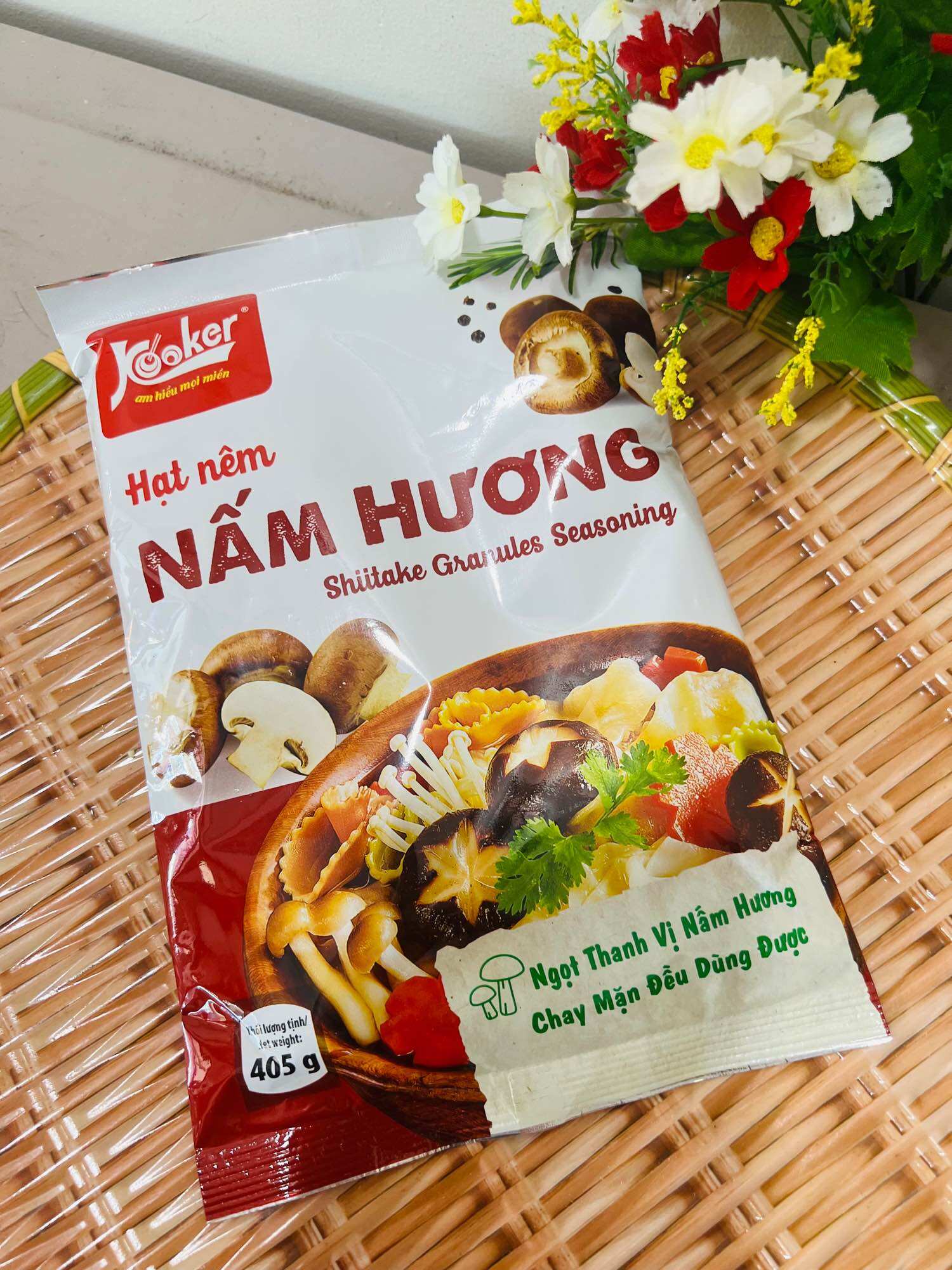  400g HẠT NÊM CHAY NẤM HƯƠNG NGON TUYỆT VỜI 