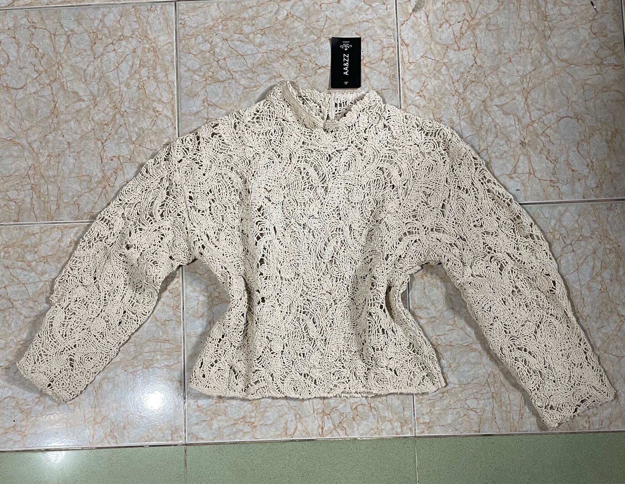 Áo zara auth tuồn cổ cao ấm áp size xs s