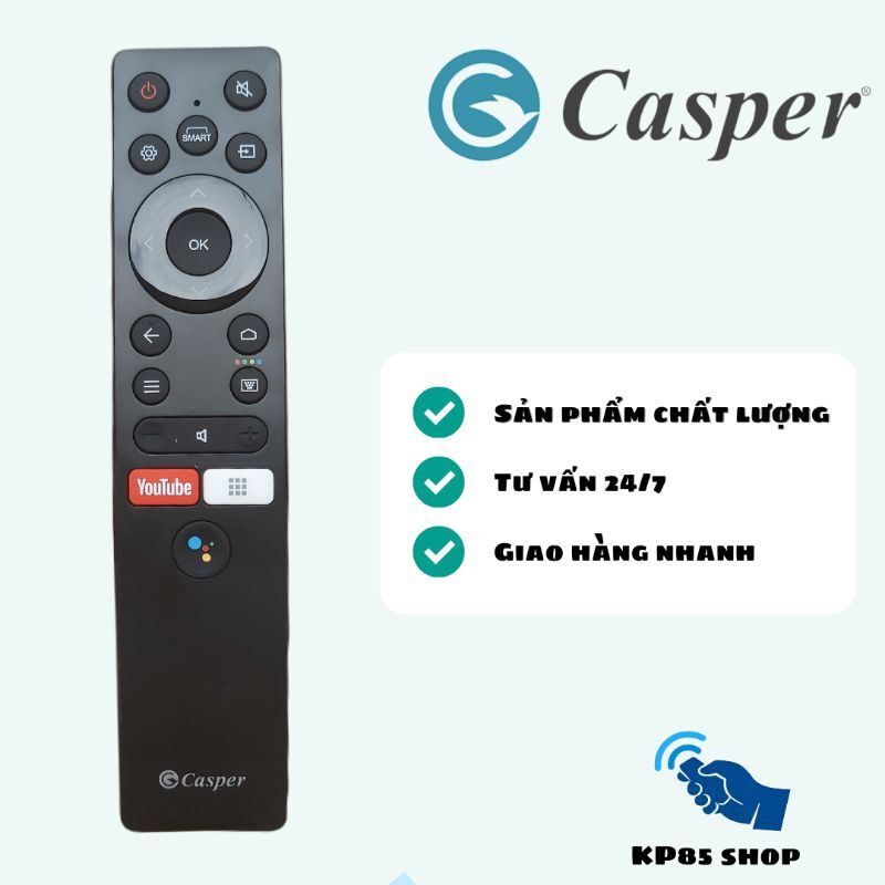 Remote điều khiển tivi casper