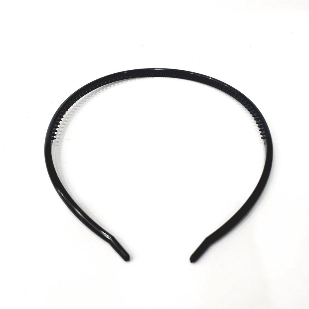 Combo 4 cái Bờm cài tóc nhựa mềm (bản nhí 6mm)