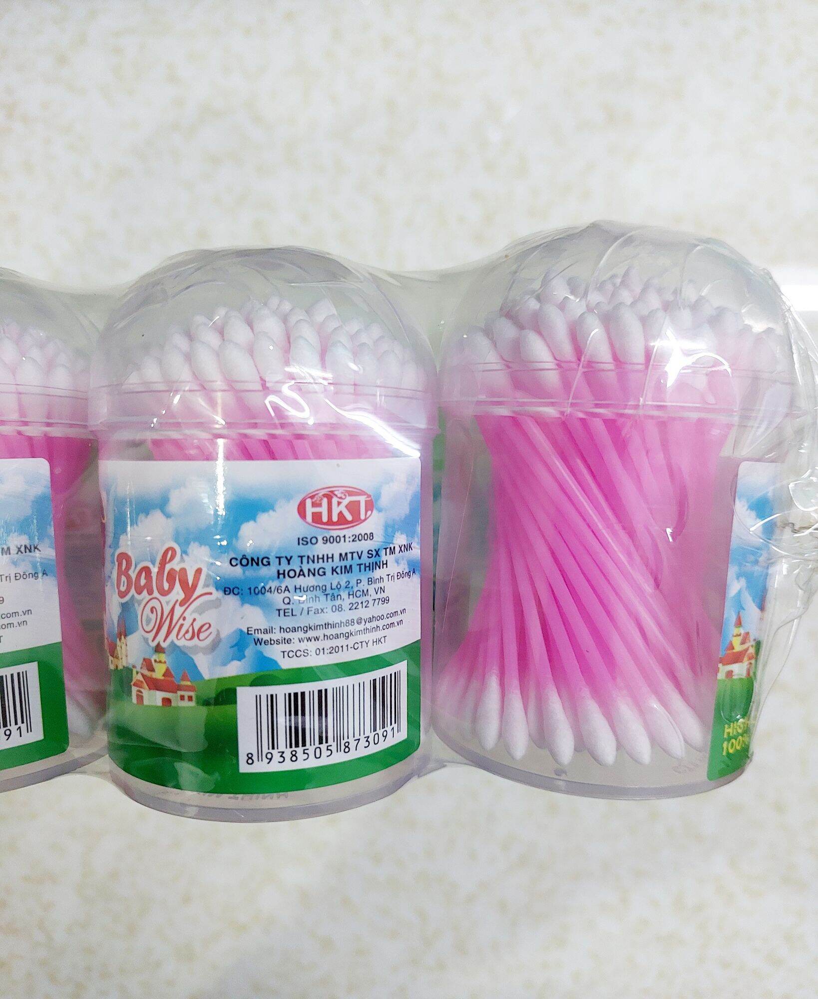 lốc 12 hủ tăm bông ráy tai