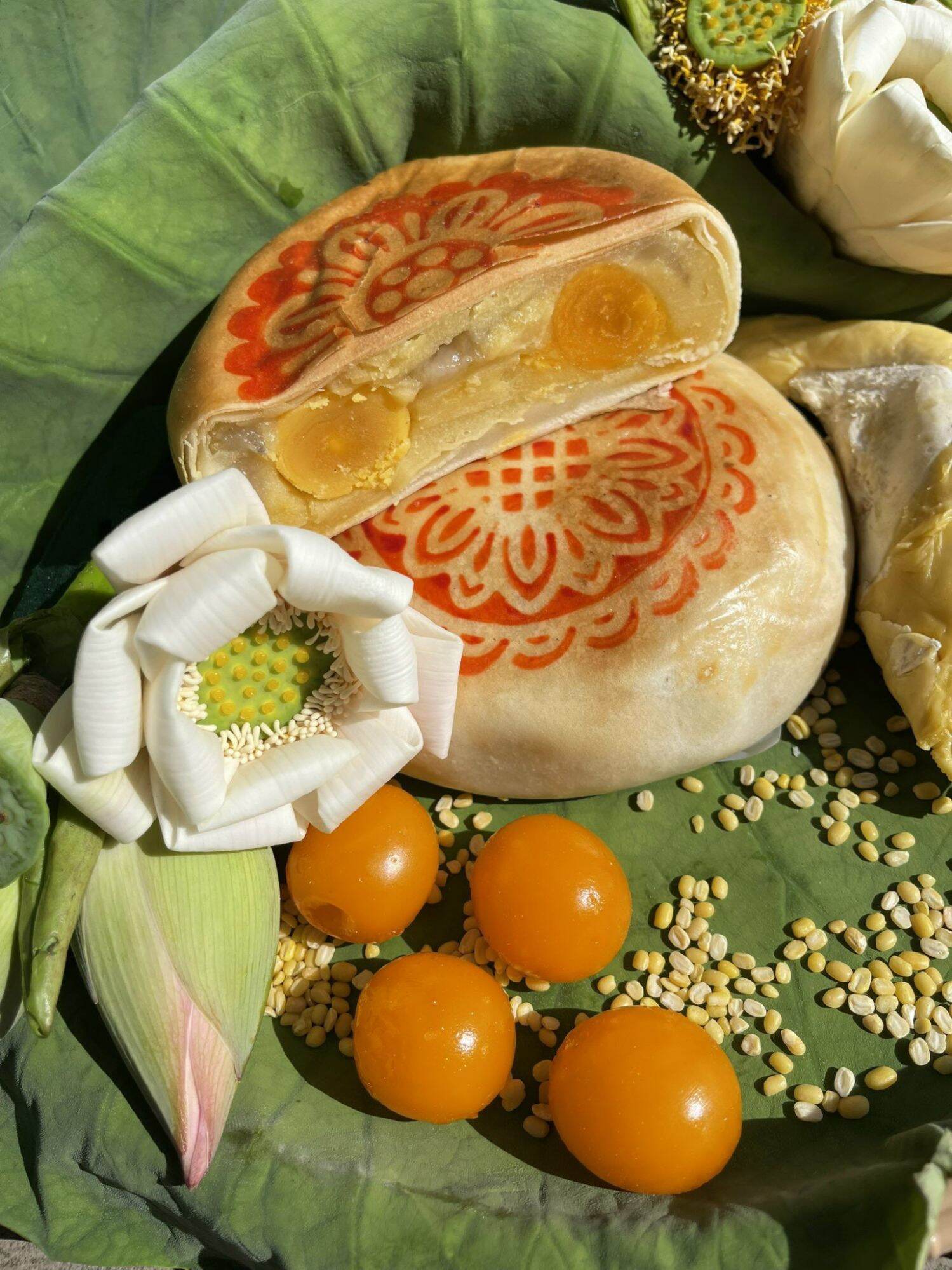 BÁNH PÍA SONG VỊ 4 TRỨNG