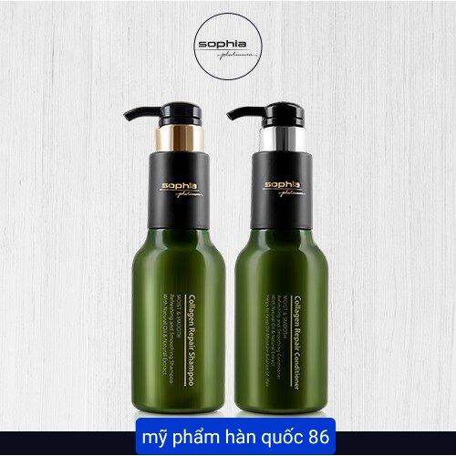 Cặp dầu gội xả collagen phục hồi tóc sophia ( Hàn Quốc)