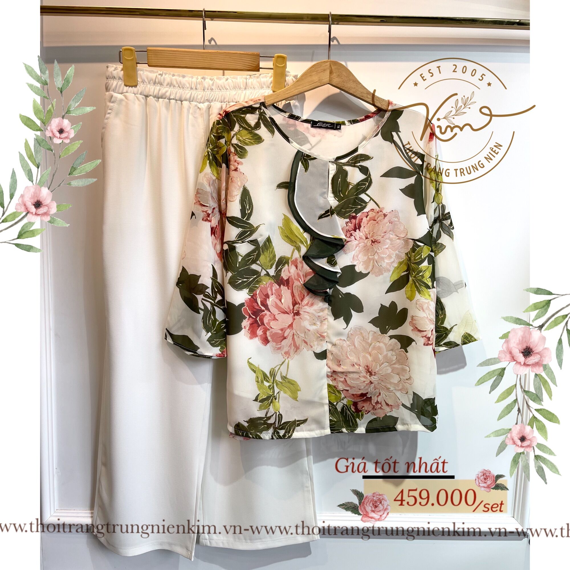 Áo voan thiết kế sang trọng Bigsize