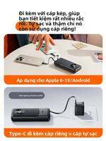 Remax | Sạc Dự Phòng An Toàn Khi Mang Lên Máy Bay 20000mAh Có Dây Sạc Tự Động