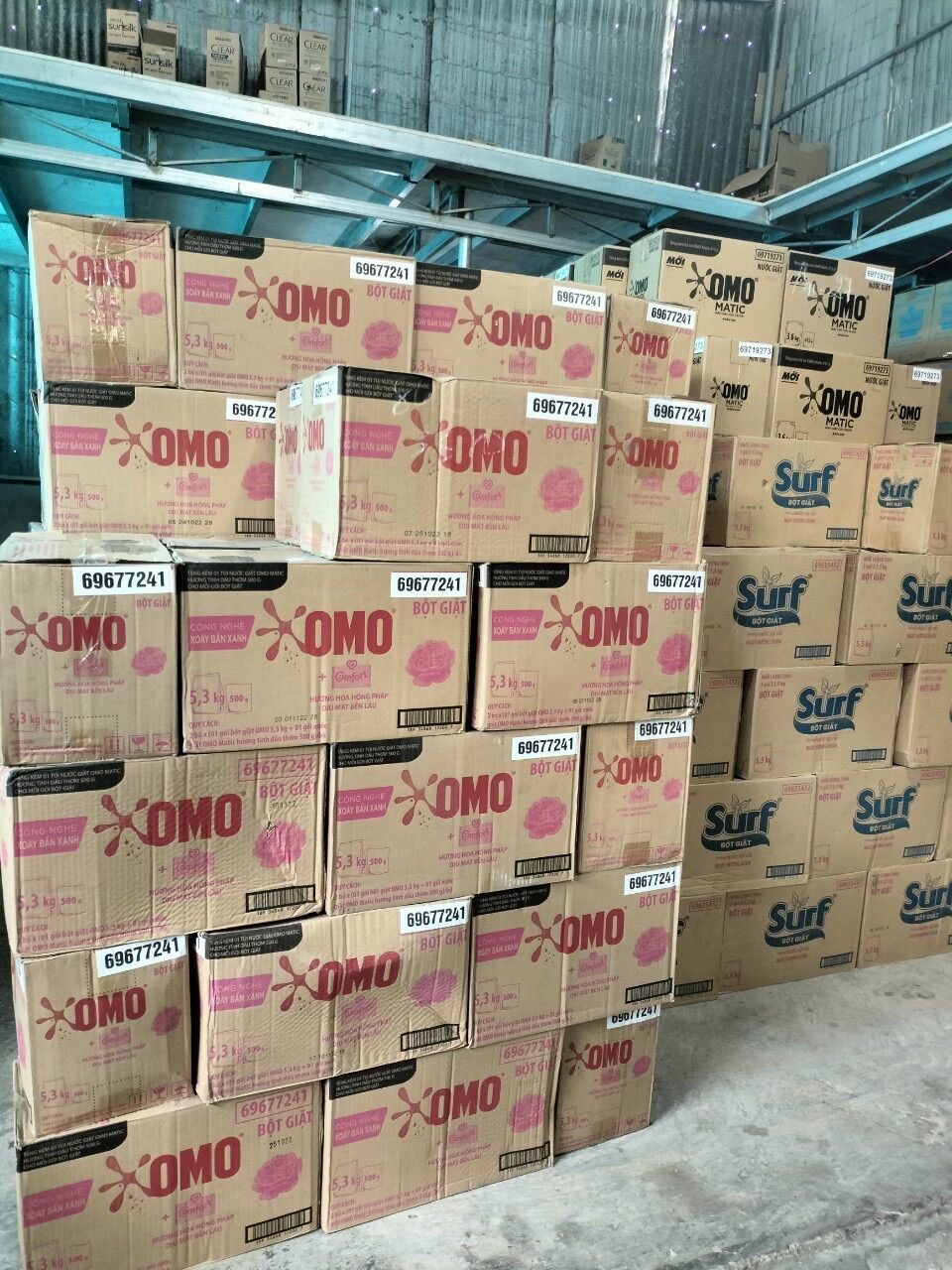 Bột Giặt Omo Thế Hệ Mới 5,5kg tặng