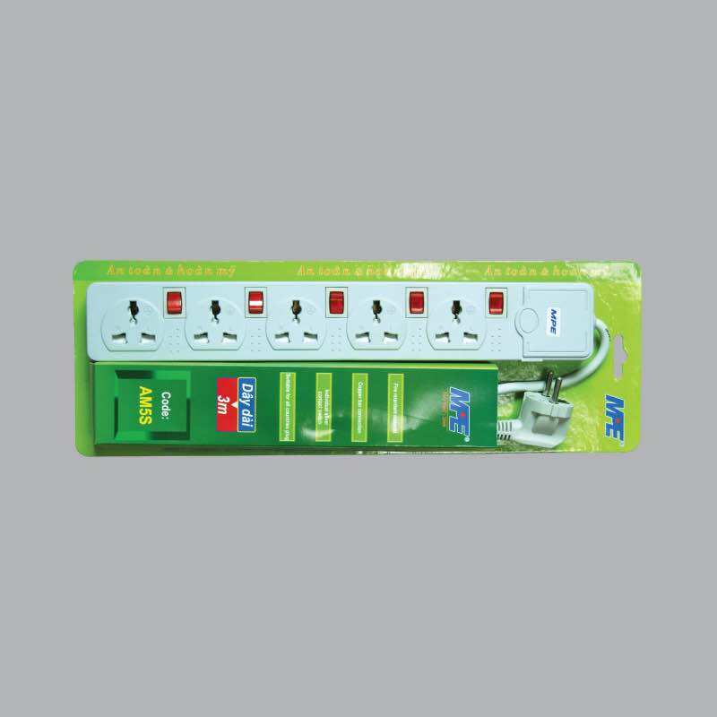 Ổ cắm di động đa năng 5 ổ