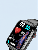 Health Monitoring Smart Wristband with Bluetooth Calling and SOS Elderly Care